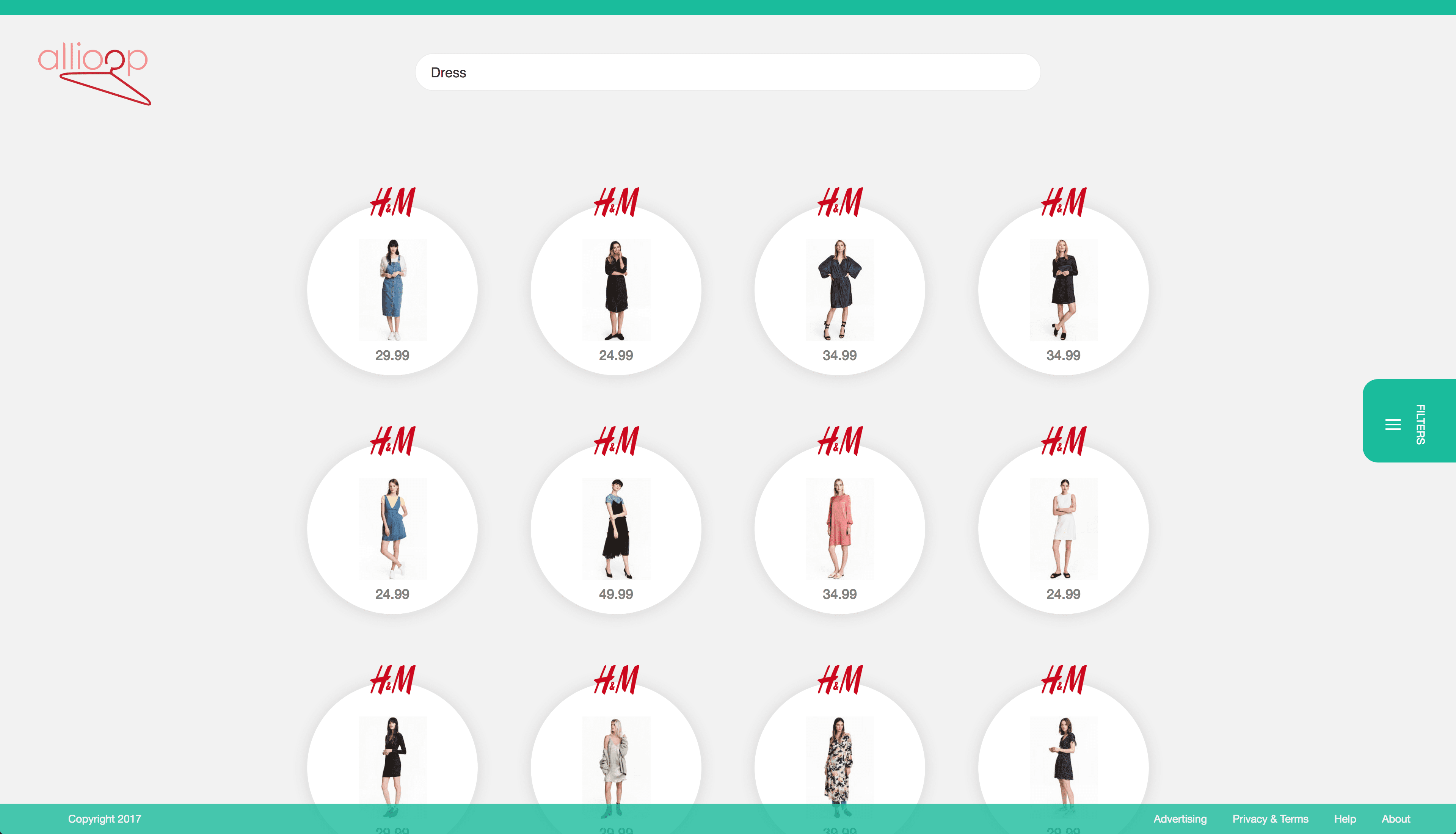ooolio products page