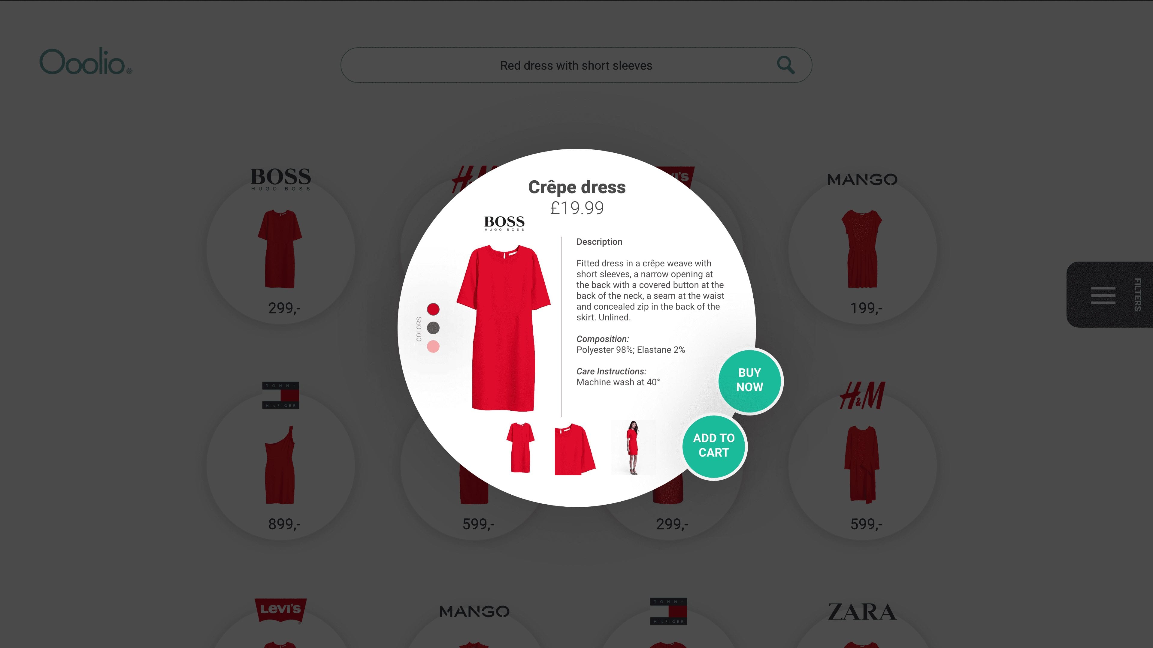 ooolio product details page